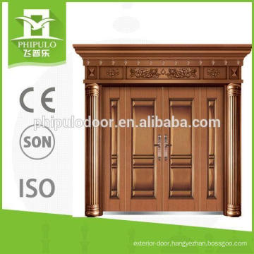 luxury apartment modern house design villa copper door with anti corrosion